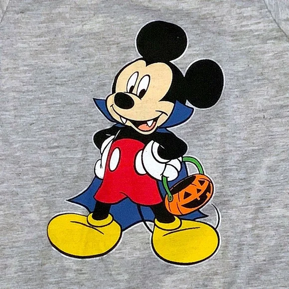 Disney Mickey Mouse Vampire Dracula Halloween Romper NWT - Picture 3 of 13